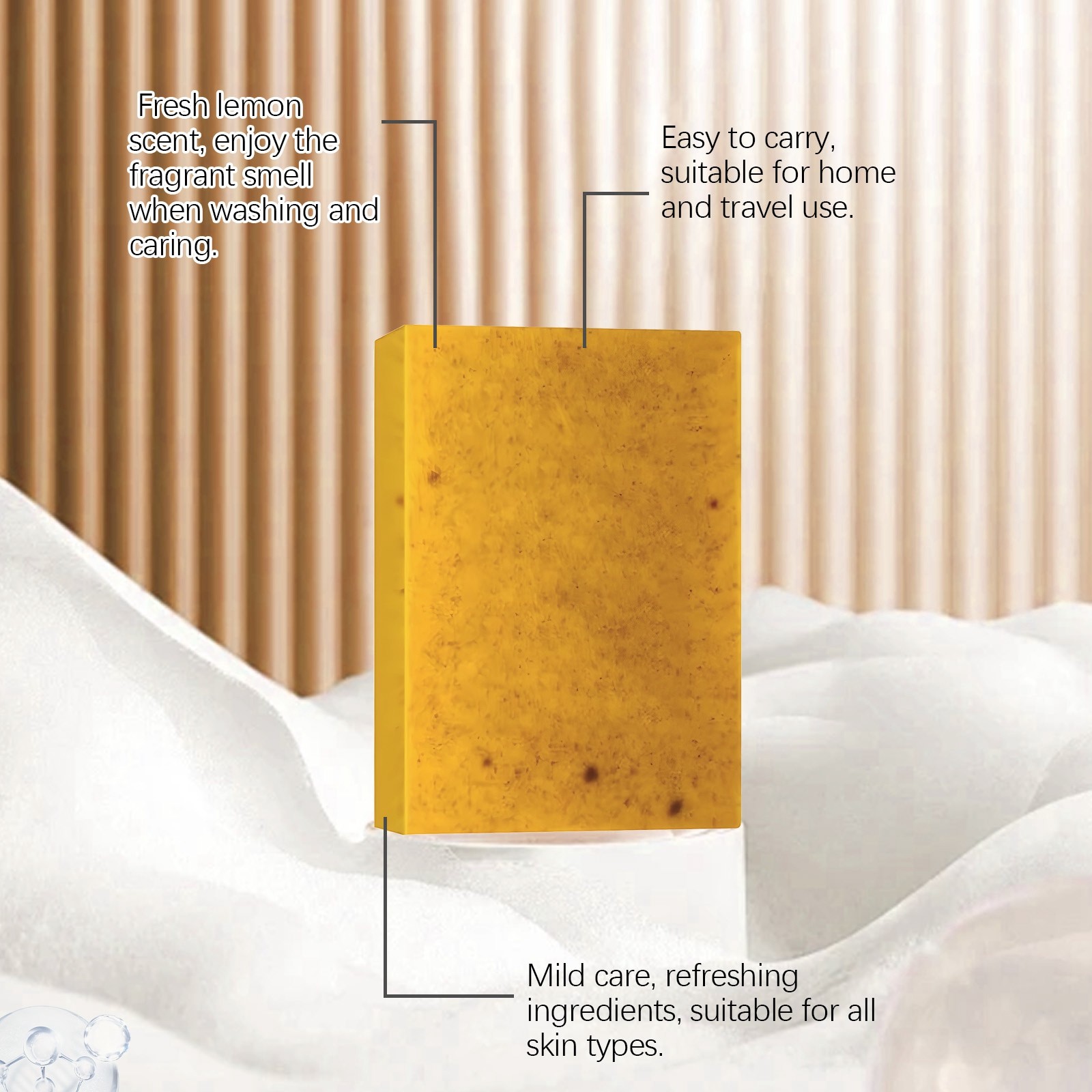 Massage Care Soap For Cleansing Moisturizing Nourishing And Aging